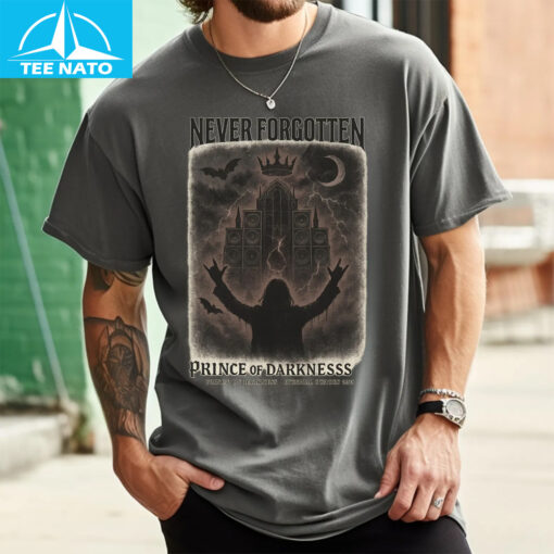 Never Forgotten Ozzy Osbourne Shirt - Image 3