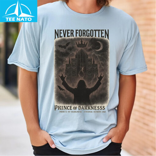 Never Forgotten Ozzy Osbourne Shirt - Image 5