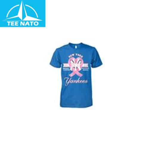 New York Yankees 2025 Breast Cancer Awareness Month Shirt - Image 2