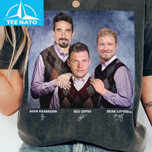 Nick Carter Brian Littrell Kevin Richardson Shirt - Image 2