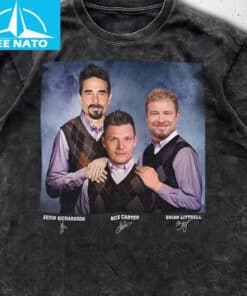 Nick Carter Brian Littrell Kevin Richardson Shirt2