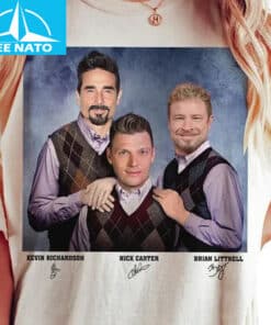 Nick Carter Brian Littrell Kevin Richardson Shirt3