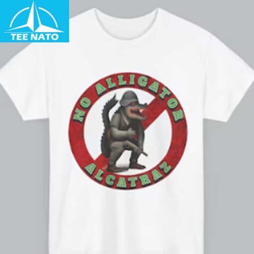 No Alligator Alcatraz Shirt - Image 5
