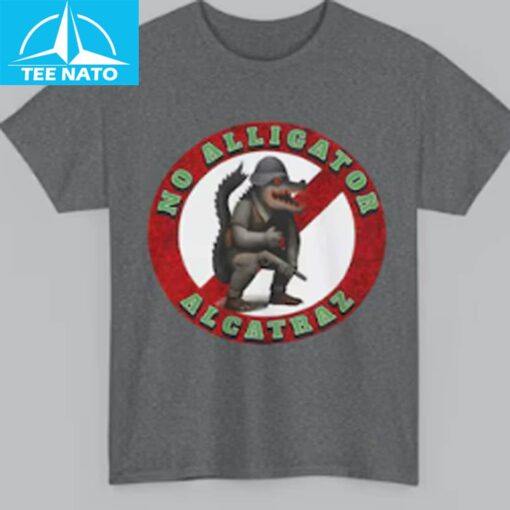 No Alligator Alcatraz Shirt - Image 3
