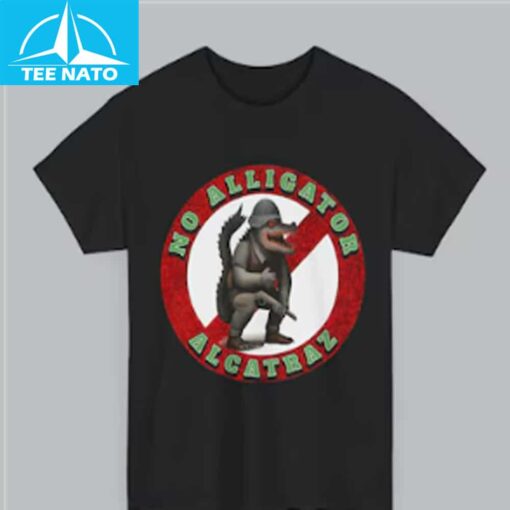 No Alligator Alcatraz Shirt - Image 2