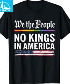No Kings In America We The People T Shirt