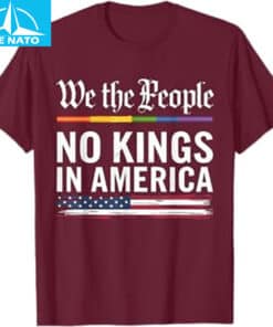No Kings In America We The People T Shirt3
