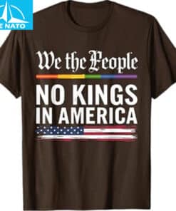 No Kings In America We The People T Shirt4