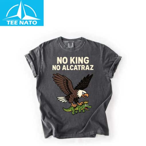 No Kings No Alcatraz Shirt - Image 2