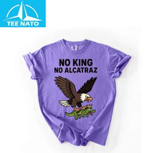 No Kings No Alcatraz Shirt - Image 4