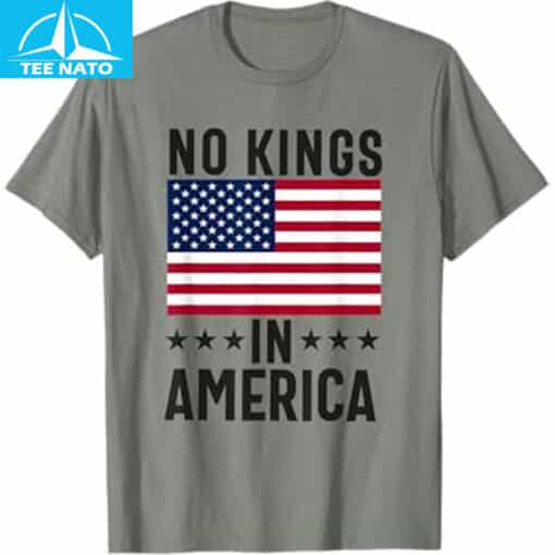 No kings in america flag Shirt - Image 5