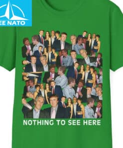 Nothing To See Here Donald Trump, Jeffrey Epstein Shirt