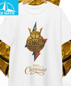 OKC Basketball Gold Champions Fan Shirt1