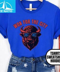 OKC Basketball Won For The City Shirt2