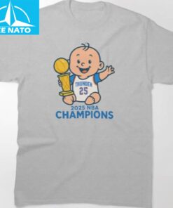 OKC Thunder Baby Champ 2025 NBA World Champions Shirt1