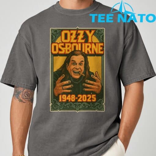 OZZY 1948 - 2025 T-Shirt - Image 4