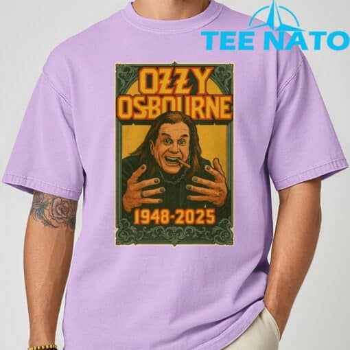 OZZY 1948 - 2025 T-Shirt - Image 5