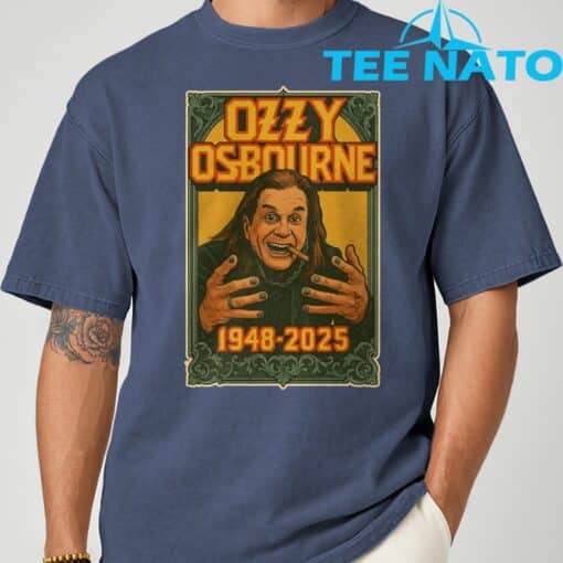 OZZY 1948 - 2025 T-Shirt - Image 6