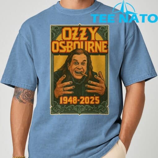 OZZY 1948 - 2025 T-Shirt - Image 7