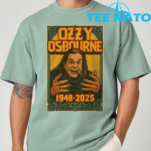 OZZY 1948 - 2025 T-Shirt - Image 8