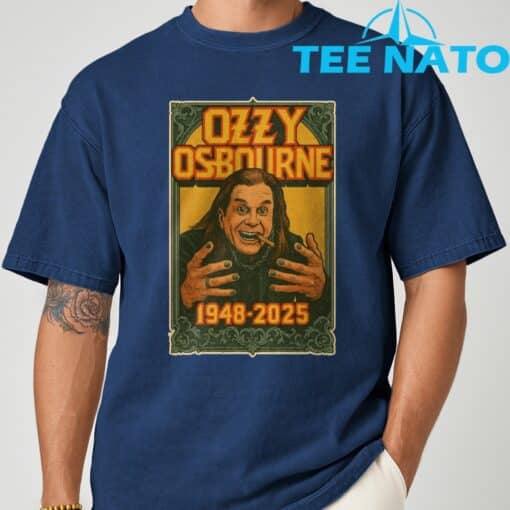 OZZY 1948 - 2025 T-Shirt - Image 9