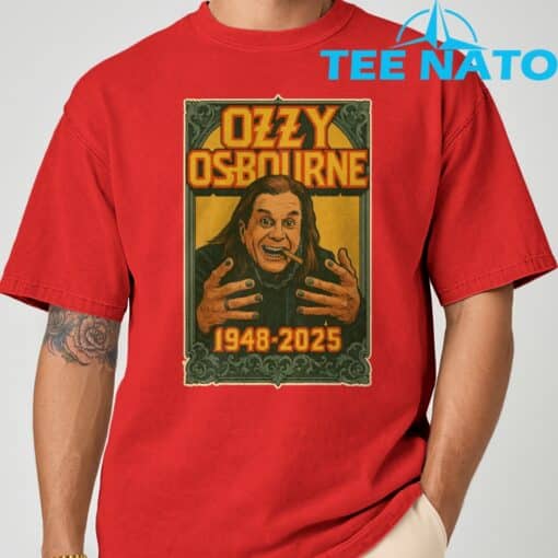 OZZY 1948 - 2025 T-Shirt - Image 10