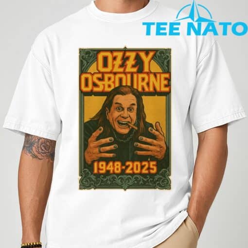 OZZY 1948 - 2025 T-Shirt - Image 3