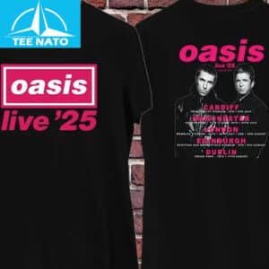 Oasis Band Tour 2025 Shirt 12 Oasis Band Tour 2025 Shirt