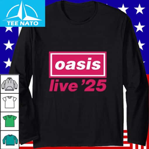 Oasis Band Tour 2025 Shirt - Image 3