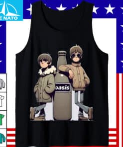 Oasis Britpop Shirt Retro Live Tour 25 Music Fan Shirt3