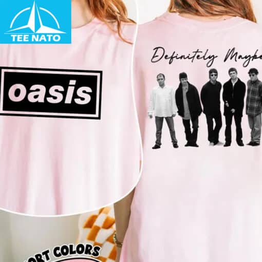 Oasis Definitely Maybe Band Shirt - Image 2