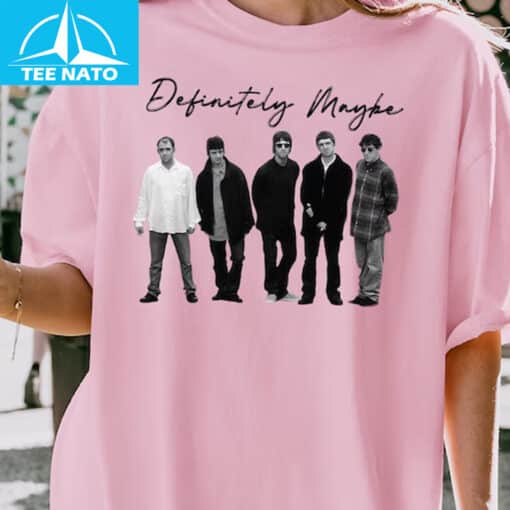 Oasis Definitely Maybe Shirt - Image 2