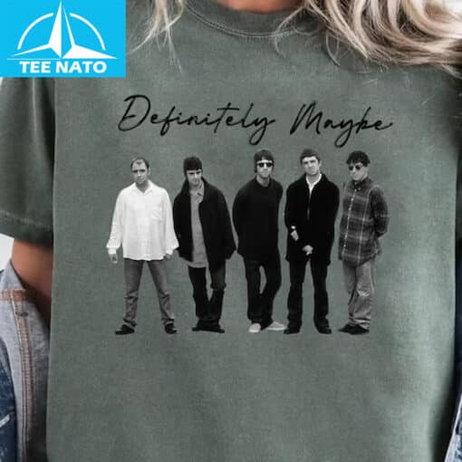 Oasis Definitely Maybe Shirt - Image 4