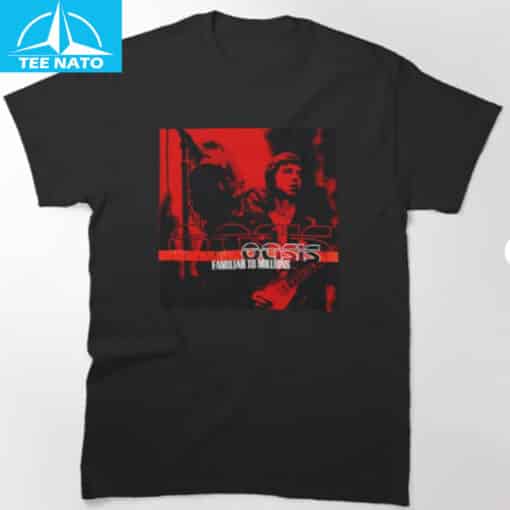 Oasis Familiar to Millions Album Art Shirt - Image 3