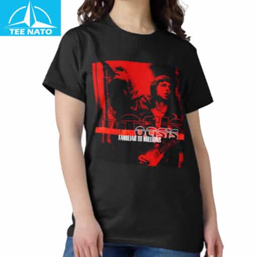 Oasis Familiar to Millions Album Art Shirt - Image 4