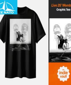 Oasis Inspired Live 25' Wembley Stadium Shirt