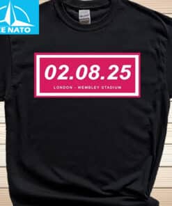 Oasis Live 02.08.25 London Wembley Stadium Shirt