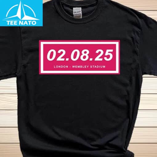 Oasis Live 02.08.25 London Wembley Stadium Shirt
