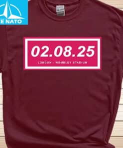 Oasis Live 02.08.25 London Wembley Stadium Shirt3