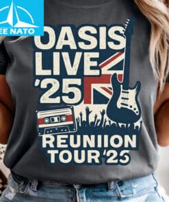Oasis Live 25 Britpop Reunion Tour Shirt2