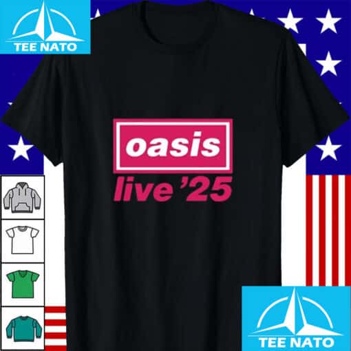 Oasis Live Concert 2025 Shirt - Image 2