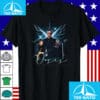 Oasis Live Forever Play Louder Lightning T Shirt