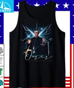 Oasis Live Forever Play Louder Lightning tanktop