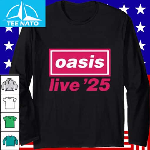 Oasis Live London Wembley Stadium Shirt - Image 3