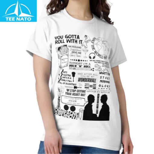Oasis Lyric Design Classic Shirt - Image 3