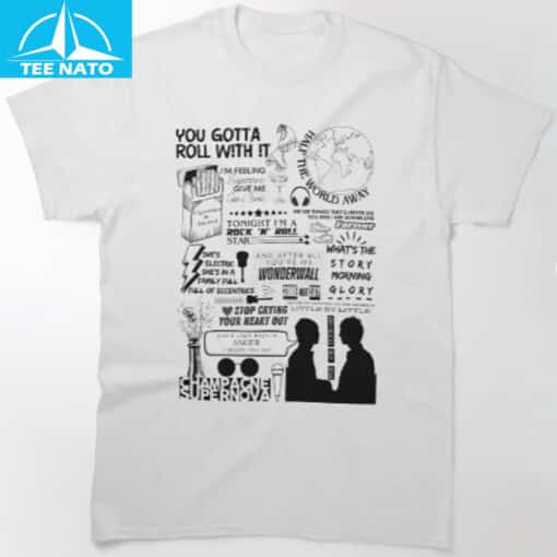 Oasis Lyric Design Classic Shirt - Image 4