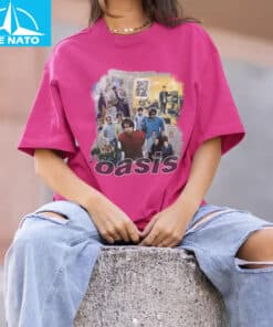 Oasis Retro Collage Shirt3