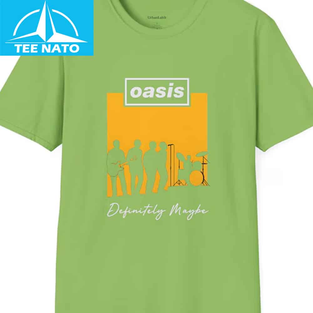 Oasis Shirt on a model