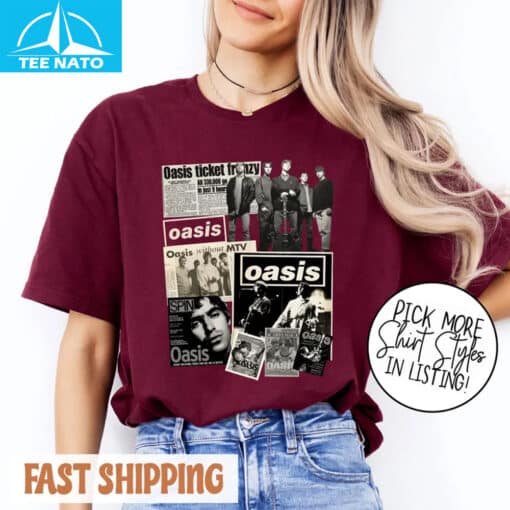Oasis Vintage Shirt - Image 4