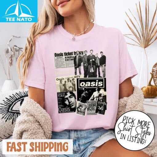 Oasis Vintage Shirt - Image 5